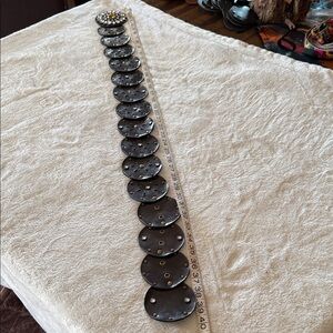 Brown Studded Women's Belt One size fits all